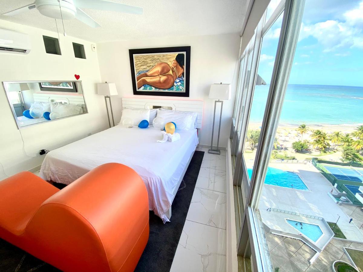Ocean View Apt On Isla Verde In A 14Th Floor San Juan Extérieur photo