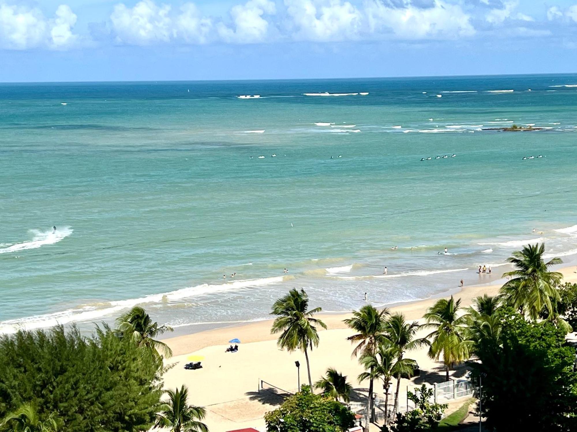 Ocean View Apt On Isla Verde In A 14Th Floor San Juan Extérieur photo